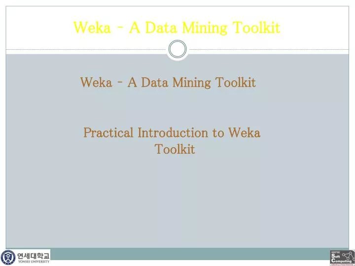 weka a data mining toolkit