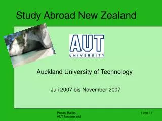 Study Abroad New Zealand