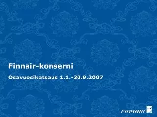 finnair konserni