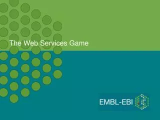 The Web Services Game