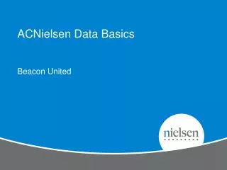 ACNielsen Data Basics