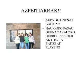 azpeitiarrak