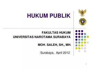 hukum publik