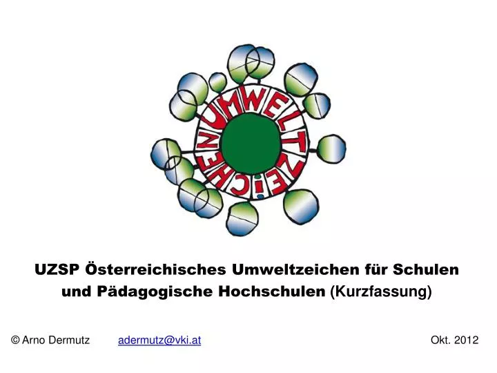 uzsp sterreichisches umweltzeichen f r schulen und p dagogische hochschulen kurzfassung