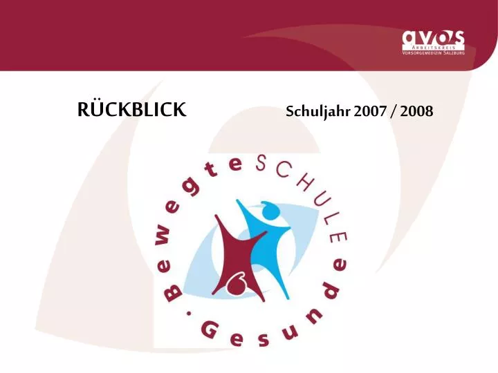 r ckblick schuljahr 2007 2008