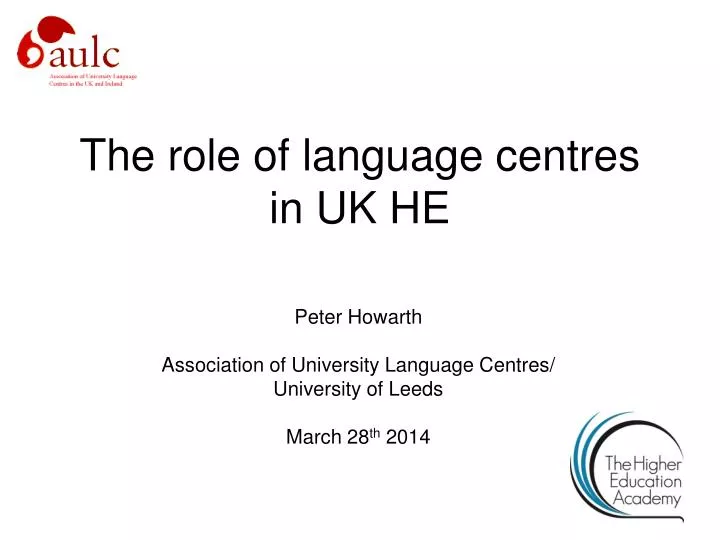 the role of language centres in uk he