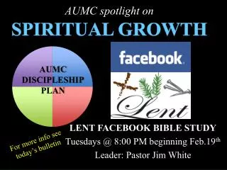 AUMC spotlight on SPIRITUAL GROWTH