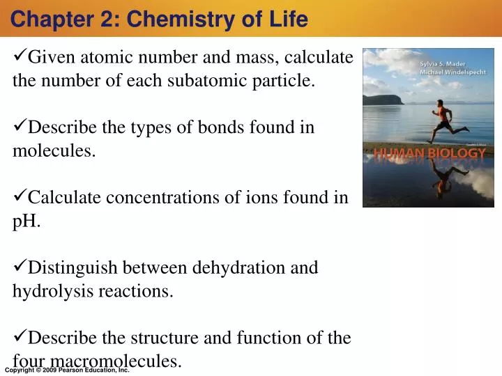 chapter 2 chemistry of life