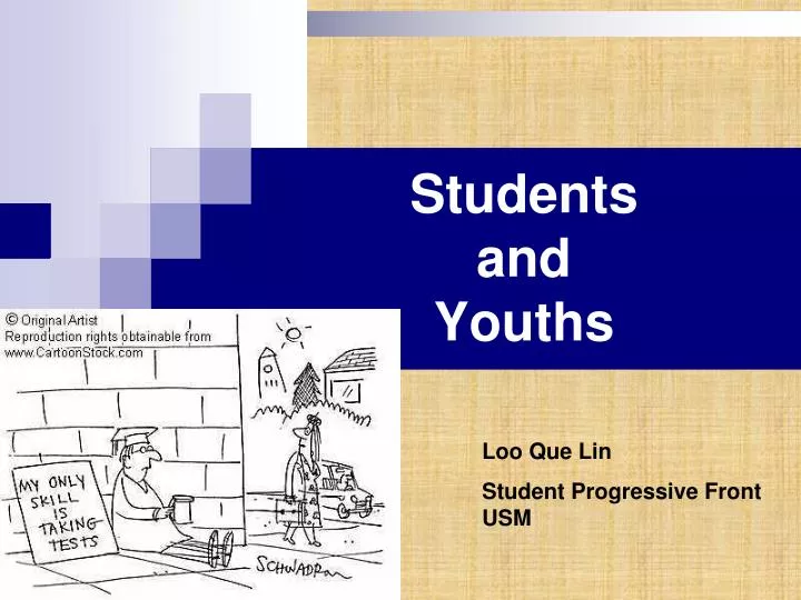 students and youths