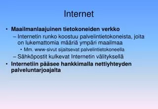 internet