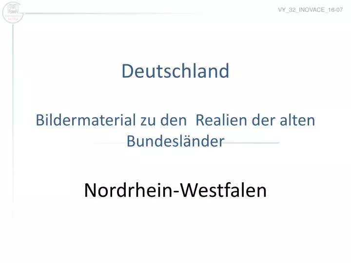 deutschland bildermaterial zu den realien der alten bundesl nder nordrhein westfalen