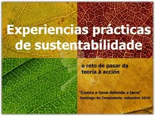 experiencias pr cticas de sustentabilidade