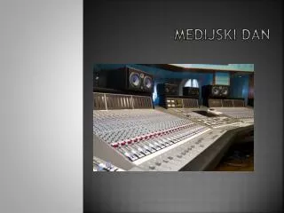 medijski dan