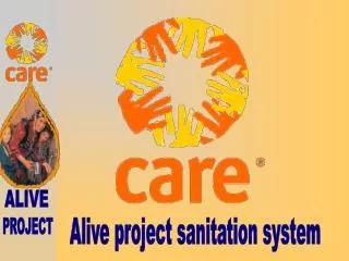 Alive project sanitation system