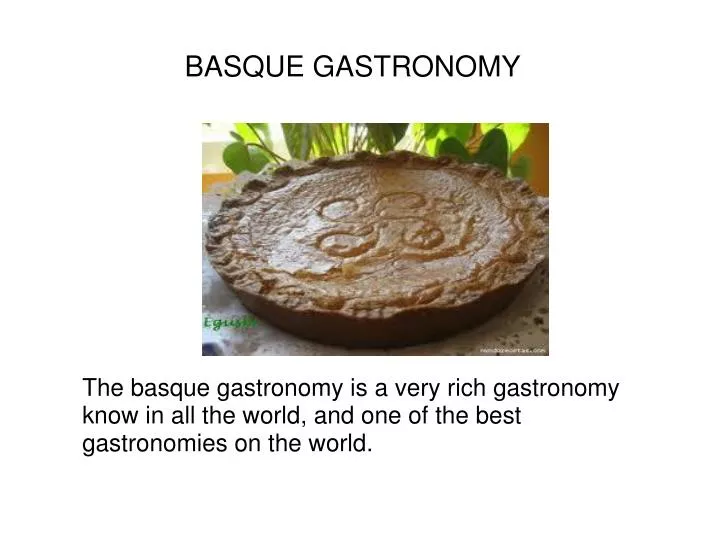 basque gastronomy