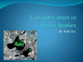 Eutrophication in Water bodies