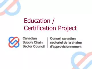 Education / Certification Project