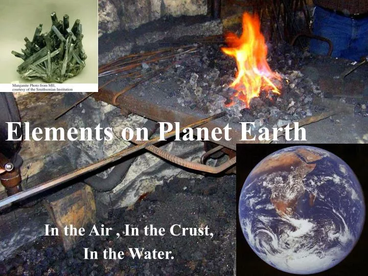 elements on planet earth