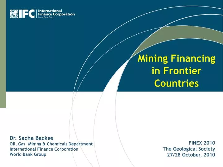 mining financing in frontier countries