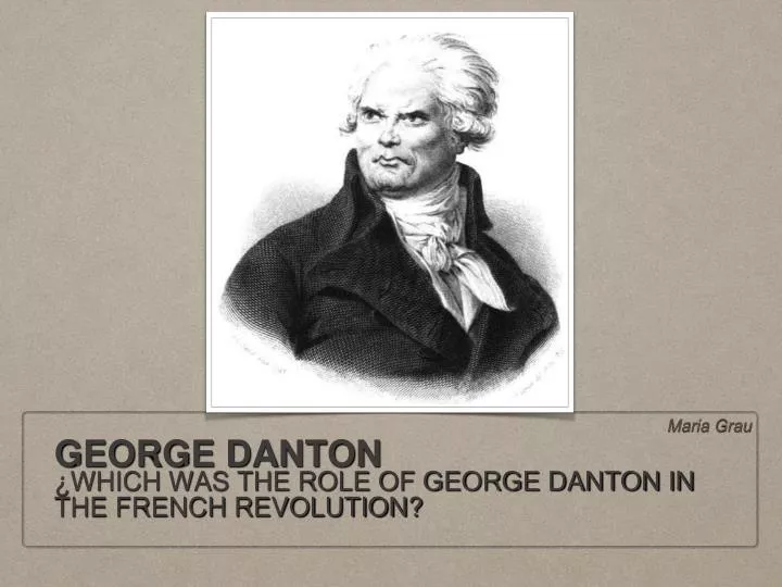 george danton