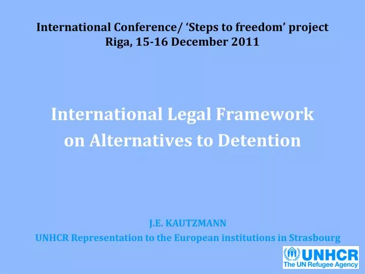 international conference steps to freedom project riga 15 16 december 2011