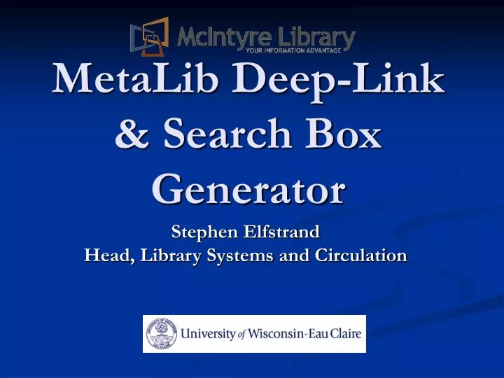 metalib deep link search box generator