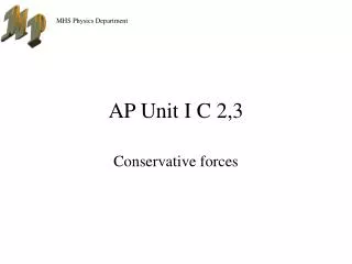 AP Unit I C 2,3