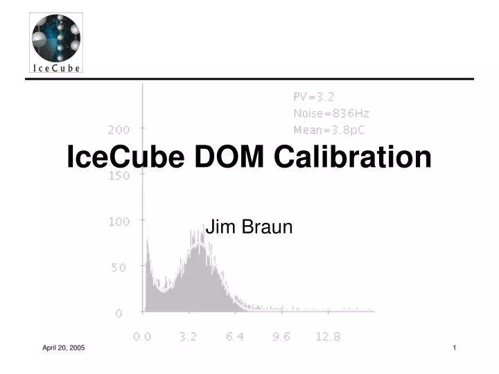 icecube dom calibration