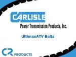 UltimaxATV Belts - slide 1