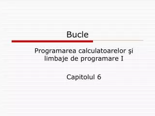 bucle