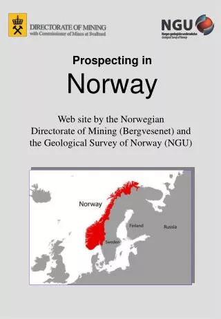 Prospecting in Norway