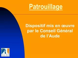 Patrouillage