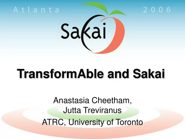 transformable and sakai