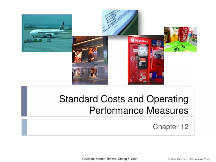 standard costs and operating performance measures