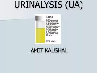 URINALYSIS (UA)