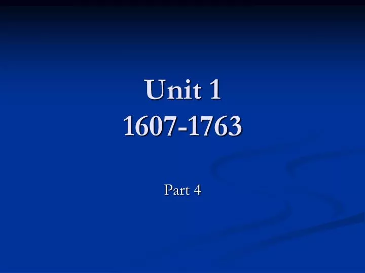 unit 1 1607 1763