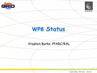 WP8 Status