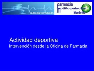 actividad deportiva