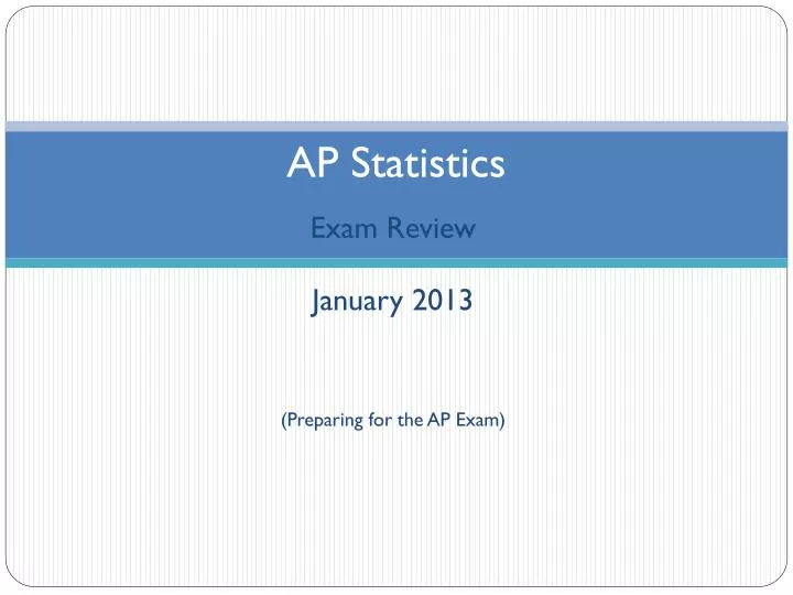 ap statistics