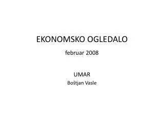 ekonomsko ogledalo februar 2008