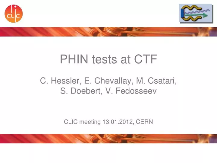 phin tests at ctf