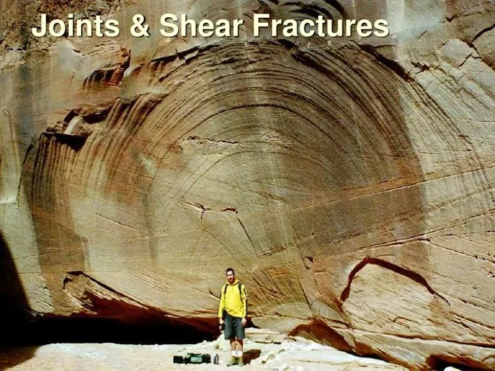 joints shear fractures