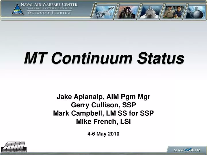 mt continuum status