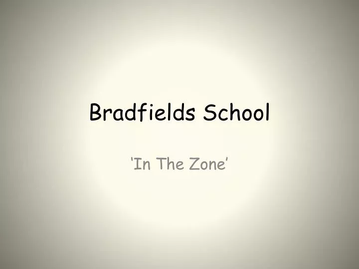 bradfields school