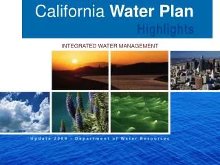 INTEGRATED WATER MANAGEMENT