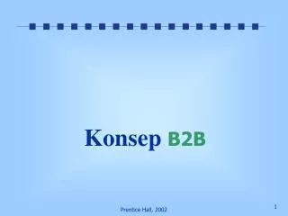 konsep b2b