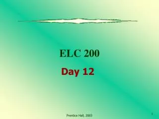 ELC 200