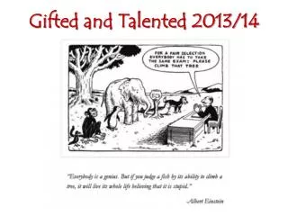 Gifted and Talented 2013/14