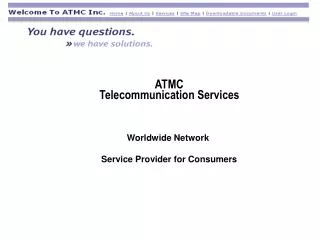 ATMC Telecommunication Services