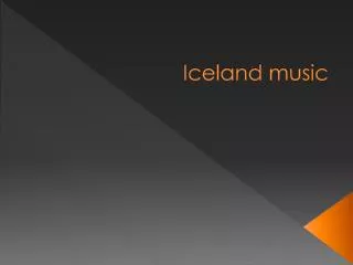 Iceland music